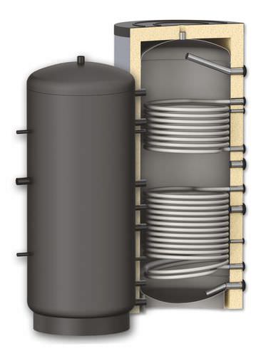 Depósito de almacenaje - PR2 series - NES - New Energy Systems - de agua / de poliuretano / para calefacción solar