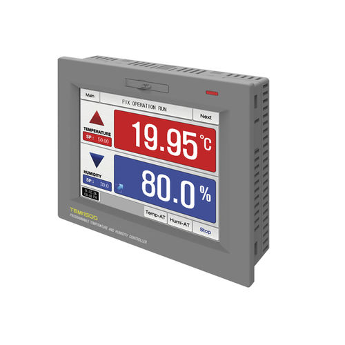 Controlador de temperatura con pantalla LCD - TEMI1500 - SAMWONTECH - programable / IP65