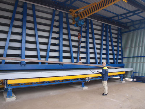 Almacén automático vertical - Techvagonmash - para barras