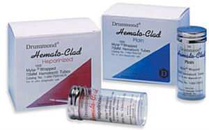 Tubo capilar para hematocrito - HEMATO-CLAD®  - Drummond Scientific Company