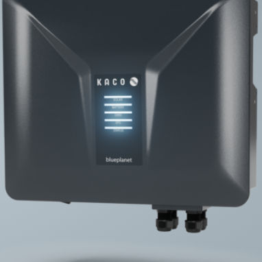 Ondulador DC/AC híbrido - blueplanet hybrid 6.0 NH3 – 12.0 NH3 - Kaco - de alta tensión / con MPPT / híbrido