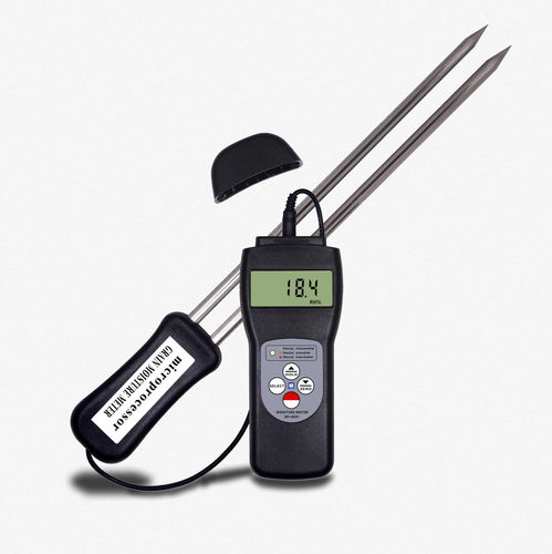 Humidímetro para cereales - MC-500 - Leader Precision Instrument Co. Ltd - con sonda de penetración larga / con visualizador digital / portátil