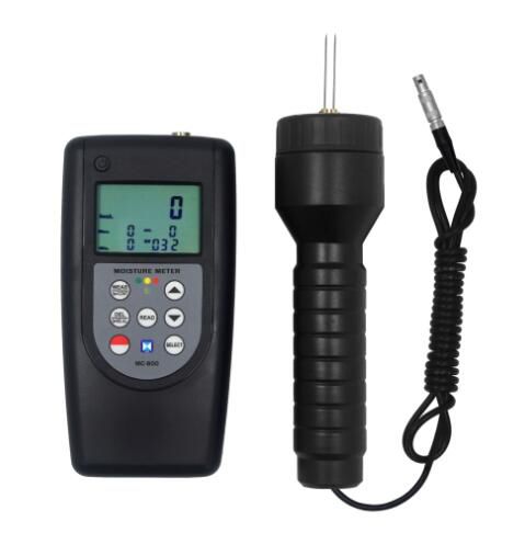 Humidímetro para cigarrillos - MC-800 - Leader Precision Instrument Co. Ltd - con sonda de penetración larga / con visualizador digital / portátil