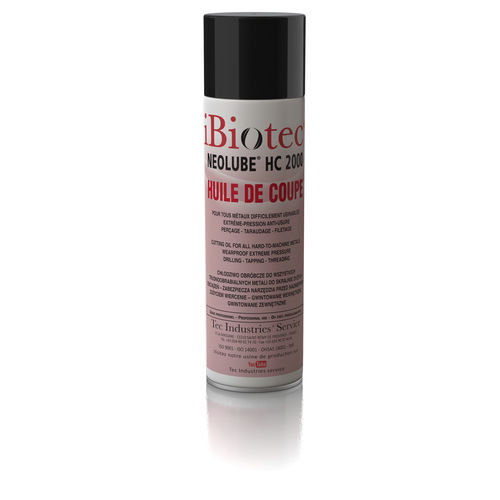 Aceite de corte - NEOLUBE® HC 2000 - TEC INDUSTRIES SERVICE - de lubricación / de fileteado / para el mecanizado de metales