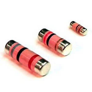Resistencia de alambre bobinado - MPF series - RCD Components - de alta potencia / MELF