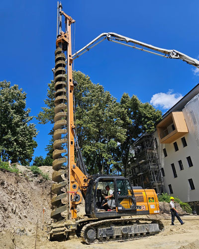 Perforadora con barrena continua - TT8 CFA - TESCAR Srl - geoctécnica / de estabilización profunda / de pilotes