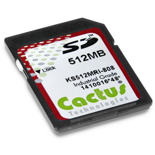 Tarjeta de memoria SD - Cactus 808 series - Syslogic GmbH - 512 MB / 2 GB / 8 GB