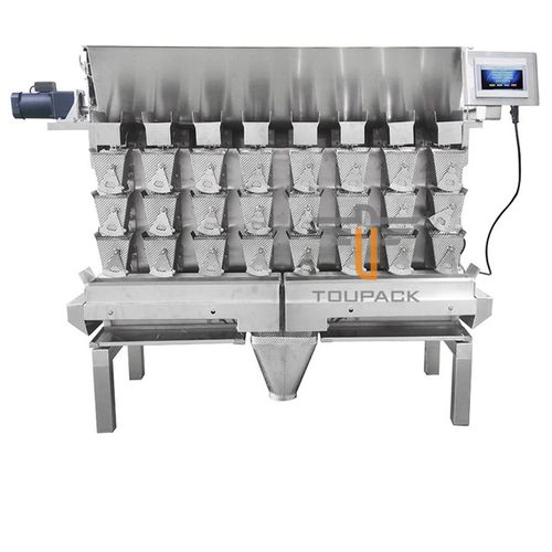 Pesadora muticabezal - TY-ZHZ083M13-01-12 - Zhongshan TO-U Packaging Machinery Co.,Ltd - para carne / para pescado / con alimentador vibrante