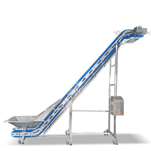 Elevador de cangilones para la industria agroalimentaria - Zhongshan TO-U Packaging Machinery Co.,Ltd - de banda / automático / para productos químicos