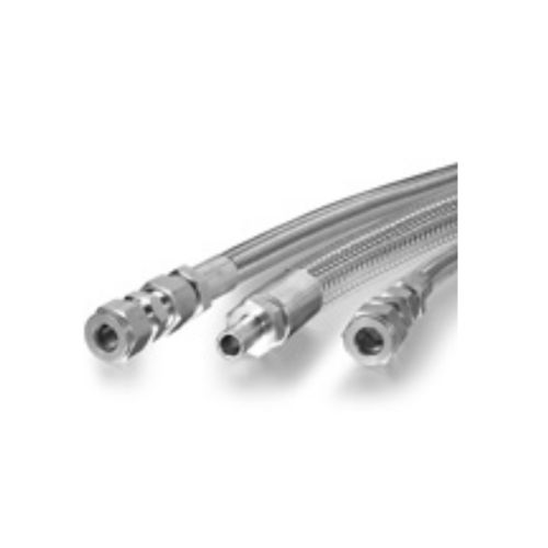 Manguera para gas - SHF series - HAM-LET - de acero inoxidable / de limpieza / para vacío