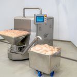 m&aacute;quina para filetes t&aacute;rtaros de carne de cerdo