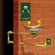 lavaojos de pared / de plástico / para interior / automático