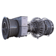 turbina de gas / para generación de energía / aeroderivada