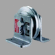 polea para cable / vertical