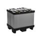 caja-palé de PEAD / de PP / de transporte / industrial
