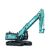 excavadora intermedia / con orugas / diésel
