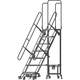 escalera plegable / de aluminio / de acero / móvil