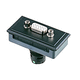 conector eléctrico jack / rectangular / de cables