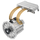 motor con variación de velocidad integrada / trifásico / universal / IP67