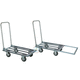 carro de metal / de plataforma / multifuncional / plegable