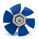ventilador ATEX / axial / de aluminio