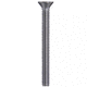 tornillo para metal / de cabeza avellanada / ranurado / de acero inoxidable