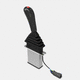 joystick hidráulico / de un eje / compacto / para máquina agrícola