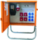 armario eléctrico de distribución / empotrable / para instalación en pared / con enchufes