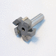 fresa carburo sólido / para planear / para madera / para aluminio