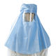 capucha de protección / de polipropileno / para el sector médico / transpirable