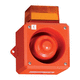 sirena con avisador luminoso de LED / ATEX / IP65 / 24 Vcc