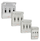 interruptor seccionador de fusible / 3 polos / AC / modular