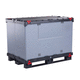 caja-palé de polipropileno / para almacenamiento / de transporte / plegable
