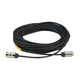 cable óptico de datos / resistente al agua / industrial / negro