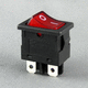 interruptor basculante / unipolar / IP40 / CQC