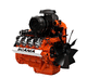 motor diésel / de gas natural / de 8 cilindros / turbo