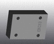 placa de apoyo modular / de hierro fundido / rectangular / Cetop 3