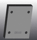 placa de apoyo de hierro fundido / rectangular / Cetop 5 / hidráulica