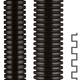 funda de protección / tubular / acanalada / para cables