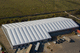 hangar temporal / prefabricado / de almacenamiento / aislado