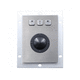 Trackball mecánico / empotrable / 36 mm / de acero inoxidable