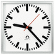 reloj de interior / analógico / de pared / radio DCF77