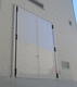 puerta de aluminio / para interior / de diseño