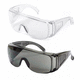 cubregafas de protección UV / de policarbonato / con protección lateral / con tratamiento antirrayaduras