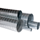 conducto de aire rígido / circular / de acero galvanizado / para ventilación