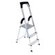 escalera de tijera portátil / de aluminio