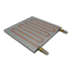 disipador térmico de aluminio / de cobre / con refrigeración por líquido / fresado y taladrado por CNC
