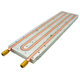 disipador térmico de aluminio / de cobre / con refrigeración por líquido / fresado y taladrado por CNC