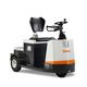 tractor de remolcado / eléctrico / de 3 ruedas / con operador sentado