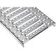 rejilla de aluminio / de acero / de acero inoxidable / para plataforma